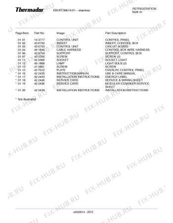 Схема №12 KBULT3671A с изображением Зажим для посудомойки Bosch 00422396