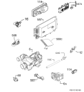 Схема №3 F45502W0 с изображением Модуль (плата) управления для электропосудомоечной машины Aeg 973911513107020