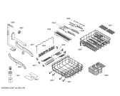 Схема №4 SGVATN4 с изображением Рамка для электропосудомоечной машины Bosch 00665269