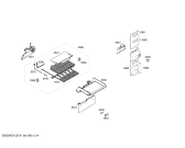 Схема №1 KGN36HN1 с изображением Дверь для холодильной камеры Bosch 00244367