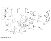 Схема №3 CG4B05J5 с изображением Передняя панель для электропосудомоечной машины Bosch 11025638