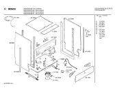 Схема №2 SMV5503 с изображением Передняя панель для посудомойки Bosch 00288501