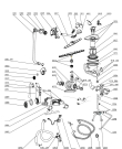 Схема №3 DW87S с изображением Электропитание для электропосудомоечной машины DELONGHI DAU1590310