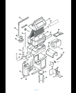 Схема №2 PAC FX160 (R22) с изображением Панель для кондиционера DELONGHI 7351034300