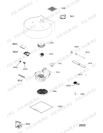 Схема №1 301.514.17 HD U10 S с изображением Спецнабор для вытяжки Whirlpool 480122101701