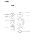 Схема №1 678973 с изображением Нож для электромиксера Tefal AS-4632