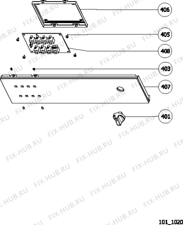 Схема №3 SCM60 (F028878) с изображением Решетка для электрокофеварки Indesit C00098314