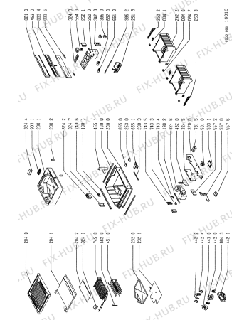 Схема №2 ART 658/IX с изображением Дверь для холодильной камеры Whirlpool 481943054001