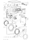 Схема №1 AWM10044 (F092363) с изображением Руководство для стиралки Indesit C00360908