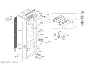 Схема №4 KIS87AF30C с изображением Модуль управления, запрограммированный для холодильника Bosch 18000238