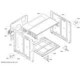 Схема №3 HB43GB650F с изображением Панель управления для духового шкафа Siemens 00248051