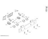 Схема №3 J1ACE4HN0B с изображением Панель управления для плиты (духовки) Bosch 11024886