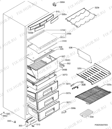 Схема №2 S83400CTM0 с изображением Микромодуль для холодильника Aeg 973925033707010