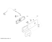 Схема №3 WTE86175 с изображением Панель управления для электросушки Bosch 00662350