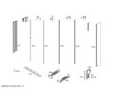 Схема №3 RF411701 с изображением Поднос для холодильника Bosch 00661962