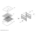 Схема №4 B14M62S0GB с изображением Панель управления для духового шкафа Bosch 00675710