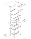 Схема №3 S53120CNX2 с изображением Накопитель для холодильника Aeg 140026373146