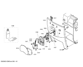 Схема №6 TK52001 surpresso compact с изображением Передняя часть корпуса для электрокофеварки Siemens 00644739