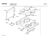 Схема №3 HN23520 с изображением Панель для плиты (духовки) Siemens 00272962