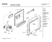 Схема №3 SE56T570EU с изображением Передняя панель для посудомоечной машины Siemens 00439286