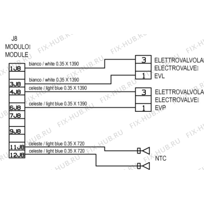 Электролиния для стиральной машины Indesit C00140536 в гипермаркете Fix-Hub