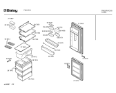 Схема №3 F6610E с изображением Панель для холодильной камеры Bosch 00287646