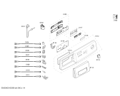 Схема №2 WAA28222 с изображением Панель управления для стиральной машины Bosch 00670308