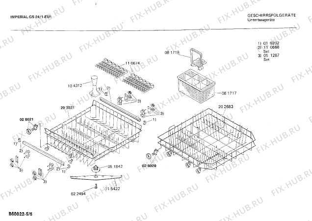 Схема №3 0730302707 GS24/1 с изображением Панель для посудомоечной машины Bosch 00118296