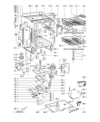 Схема №2 ADP 930/2 WH с изображением Панель для посудомойки Whirlpool 481245370113