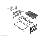 Схема №3 HSG213ENE Bosch с изображением Кольцо для духового шкафа Bosch 00600704