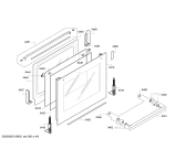 Схема №5 HBA76A520F с изображением Панель управления для электропечи Bosch 00706533