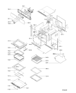 Схема №1 AKZ 390 NB с изображением Панель для электропечи Whirlpool 481245359793