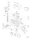 Схема №1 MWF 210 W 001.562.04 с изображением Сенсорная панель для микроволновой печи Whirlpool 480120101067