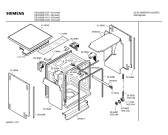 Схема №2 SE25200EU с изображением Передняя панель для посудомойки Siemens 00352046