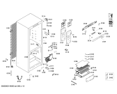 Схема №1 KGN33V00 с изображением Панель для холодильной камеры Bosch 00663448
