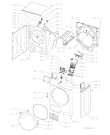 Схема №1 AZA HP 8850 с изображением Модуль (плата) для стиральной машины Whirlpool 481010540507