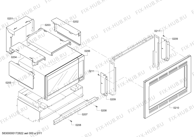 Схема №5 HBL5760UC с изображением Панель управления для плиты (духовки) Bosch 00479433