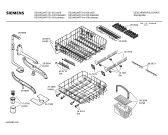 Схема №4 SE54A534FF с изображением Передняя панель для электропосудомоечной машины Siemens 00434656