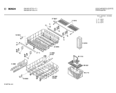 Схема №1 SMU2026CH с изображением Передняя панель для посудомоечной машины Bosch 00270599