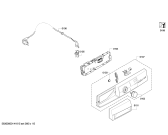 Схема №2 3SC83601A с изображением Панель управления для сушилки Bosch 00675956