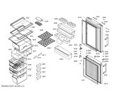 Схема №2 KGX28P40 с изображением Декоративная панель для холодильника Bosch 00665290