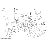 Схема №4 SGS55E28EU с изображением Передняя панель для электропосудомоечной машины Bosch 00661602