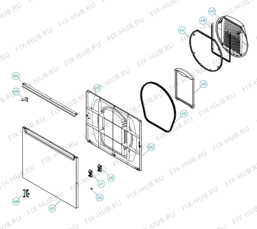 Взрыв-схема стиральной машины Gorenje T707C DK   -White (176993, TD25.1) - Схема узла 06