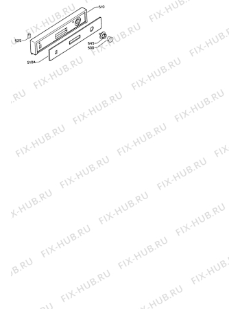 Взрыв-схема посудомоечной машины Kuppersbusch IG643.2W - Схема узла Command panel 037