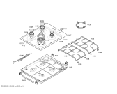 Схема №1 PCH615CAU Bosch с изображением Газовый кран для духового шкафа Bosch 00601529