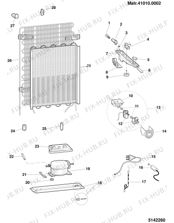 Схема №3 MTM1601VAG (F037427) с изображением Инструкция по эксплуатации для холодильной камеры Indesit C00259124