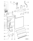 Схема №1 GSI 5411 IN с изображением Электропомпа для посудомойки Whirlpool 481236018544