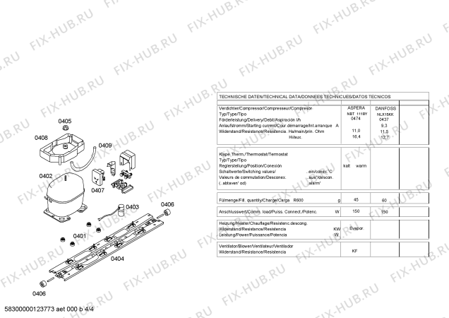 Схема №1 P1KCR4301D с изображением Дверь для холодильника Bosch 00242145