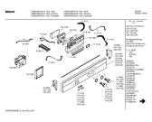 Схема №3 HBN6550FN с изображением Панель управления для плиты (духовки) Bosch 00358765