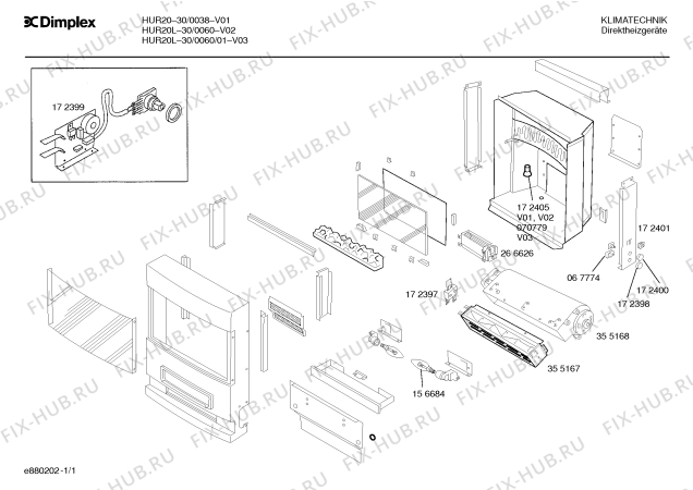 Схема №1 30/0060 HUR20L с изображением Переключатель для плиты (духовки) Bosch 00172398